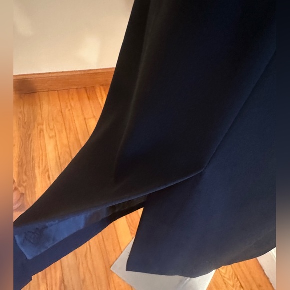 Le Suit Paris New York Beige & Black Top.Skirt Set Top Is Double Breasted Sz 12P - Picture 10 of 16